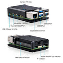 Aluminum Heatsink Case for Raspberry Pi 5