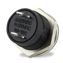 Odseven Wholesale 16mm Panel Mount Momentary Pushbutton - Black 10pcs