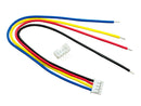 STEMMA QT / Qwiic JST SH 4-pin to Premium Male Headers Cable (150mm Long)