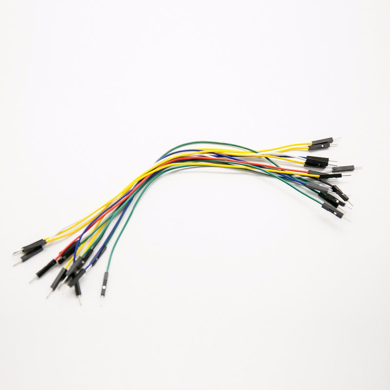 Cable 20cm Soft Silicon Wire 1Pin Male to Male Jumper Wire