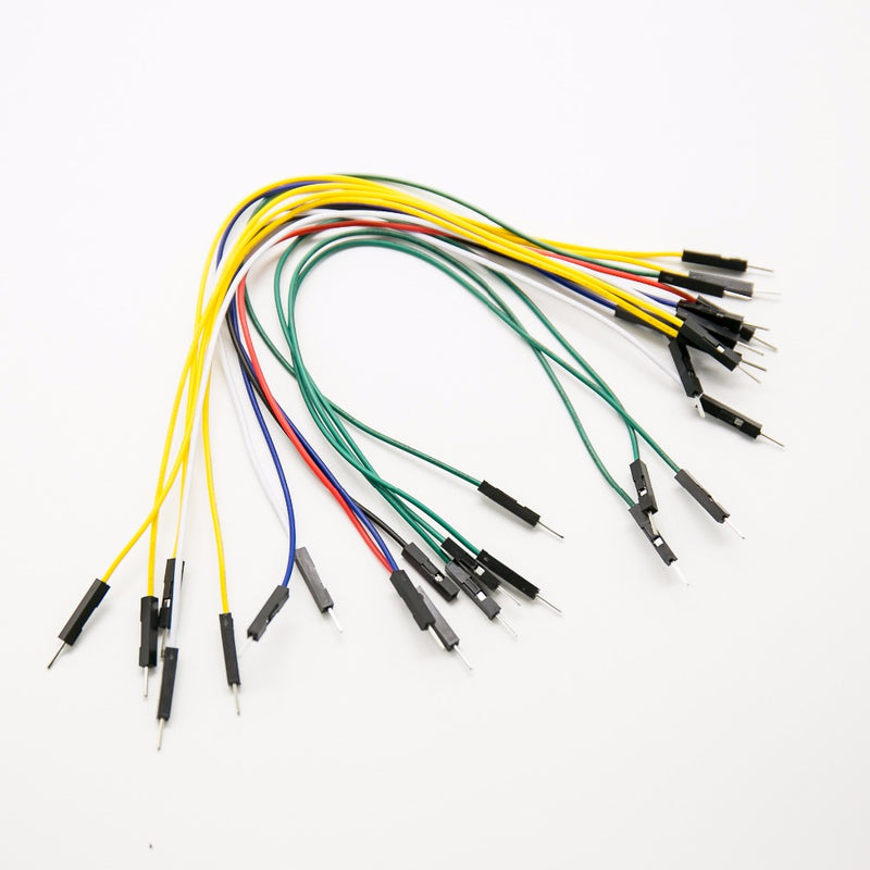 Cable 20cm Soft Silicon Wire 1Pin Male to Male Jumper Wire