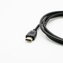 Slim Profile Black HDMI Cable HDMI to HDMI Cable HDMI - 1.82m/6ft Long