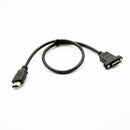 Panel mount HDMI Cable - 40 cm