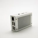 Silver Metal Case Box Cover Shell Compatible Raspberry Pi 3 Model B + Plus3/2