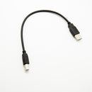Raspberry Pi USB Cable - 6" Standard A-B Connector for USB 1.1 or 2.0