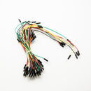 Professional 65pcs Jumper Wire Cables PCB Breadboard Wires Plug Bread Board Solderless Cable Tie Line Jumper Line