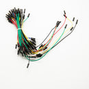 Professional 65pcs Jumper Wire Cables PCB Breadboard Wires Plug Bread Board Solderless Cable Tie Line Jumper Line