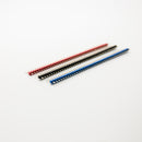 Red/Blue/Black 0.1" 1X40 Pin Male Header Strip Copper-Plated Colorful With Raspberry Pi