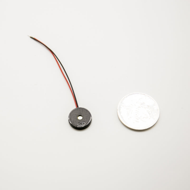 Small Enclosed Piezo Elements w/Wires for Raspberry Pi