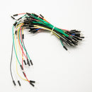 Professional 65pcs Jumper Wire Cables PCB Breadboard Wires Plug Bread Board Solderless Cable Tie Line Jumper Line