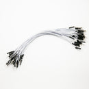 Cable 20cm Soft Silicon Wire 24AWG 1Pin Male to Male Jumper Wire