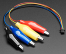 STEMMA QT / Qwiic JST SH 4-pin to Premium Male Headers Cable (150mm Long)
