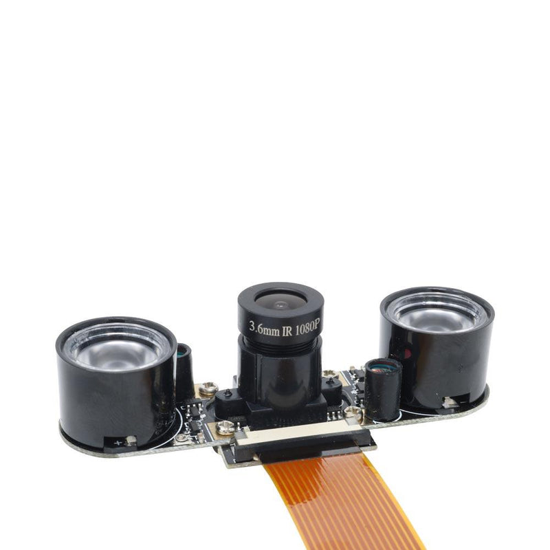 Odseven Raspberry Pi 3 Model B+ Camera Kit 5MP Focal Adjustable Night Vision Camera