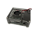 Raspberry Pi 3A+ Case with Cooling Fan Mount