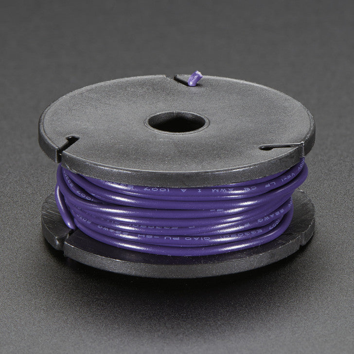 Odseven Stranded-Core Wire Spool - 25ft - 22AWG - Violet Wholesale