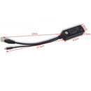PoE Splitter with MicroUSB Plug - Isolated 12W - 5V 2.4 Amp