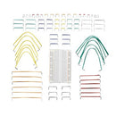 Odseven Half Size Breadboard + 78 Piece 22AWG Jumper Wire Bundle