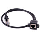 Panel Mount Ethernet Extension Cable