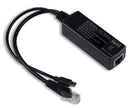 PoE Splitter with MicroUSB Plug - Isolated 12W - 5V 2.4 Amp