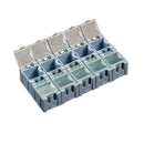Odseven Tiny Modular Snap Boxes - SMD Component Storage-Bule