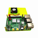 Odseven Raspberry Pi 4 Model B Case with Cooling Fan Mount