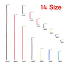 Odseven  560 Pieces Jumper Wire Kit 14 Lengths Assorted Preformed Breadboard