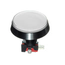 Odseven Large Arcade Button with LED - 60mm White Wholesale