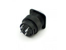 16mm Illuminated Pushbutton - White Latching On/Off Switch Wholesale