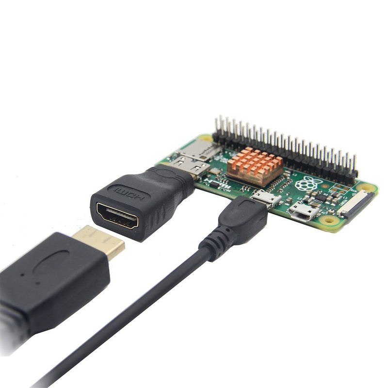 Odseven Start Kit With  Mini HDMI Adapter for Raspberry Pi Zero \ Zero W