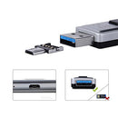 Ultra Mini DM Micro USB 5pin OTG Adapter Connector for Cell Phone Tablet & USB Cable & Flash Disk