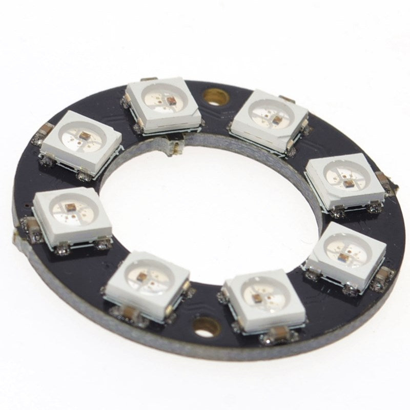Odseven 8 Bit LEDs WS2812 5050 RGB LED Ring Lamp with Integrated Drivers