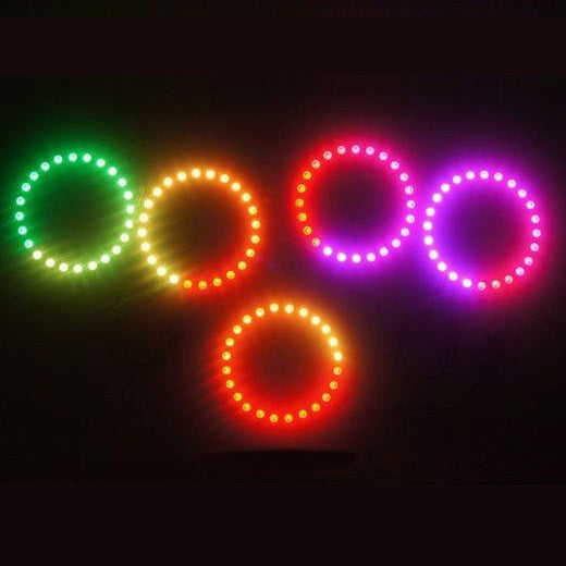Odseven 24 Bit LEDs WS2812 5050 RGB LED Ring Lamp with Integrated Drivers