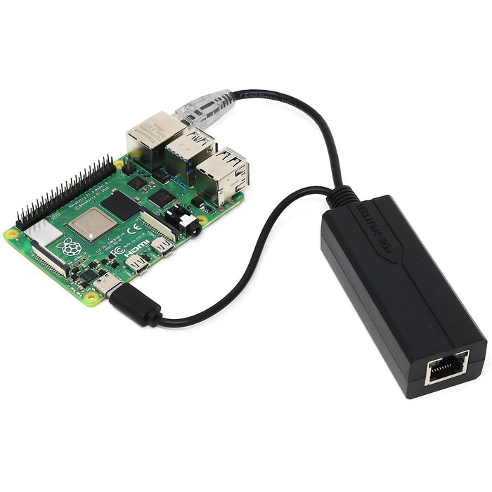 USB-C Gigabit PoE Splitter for Pi4