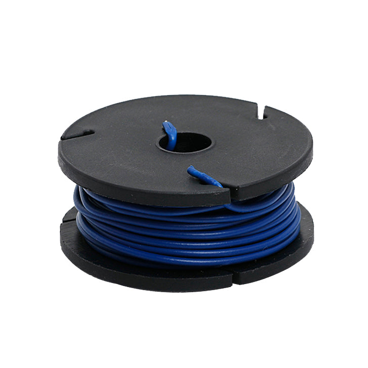 Silicone Cover Stranded-Core Wire - 25ft 26AWG - Blue : ID 2514