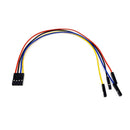 STEMMA QT / Qwiic JST SH 4-pin to Premium Male Headers Cable (150mm Long)