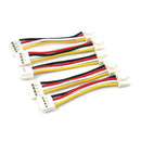 STEMMA QT / Qwiic JST SH 4-pin to Premium Male Headers Cable (150mm Long)