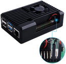 Aluminium Alloy Cooling Case for RPi 4B with Cooling Fan