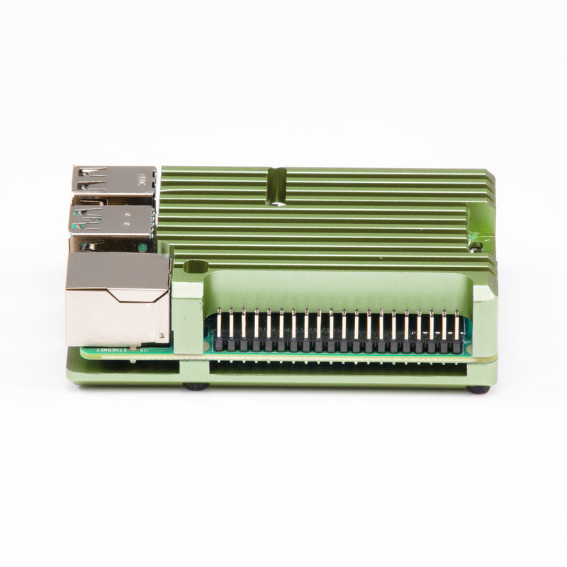 ODSEVEN Armor Aluminum Cooling Case for Raspberry Pi 4B Green-Custom
