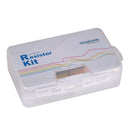 18 Values 1/4W 1% Resistor Kit Assortment 0 Ohm-1M Ohm (Pack of 575)
