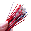 Odseven 420 Pieces Preformed Breadboard and 14 Lengths Assorted Jumper Wire Kit