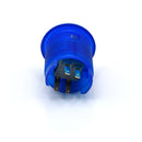 Odseven Arcade Button with LED - 30mm Translucent Blue Wholesale