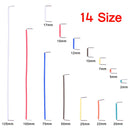 Odseven 420 Pieces Preformed Breadboard and 14 Lengths Assorted Jumper Wire Kit