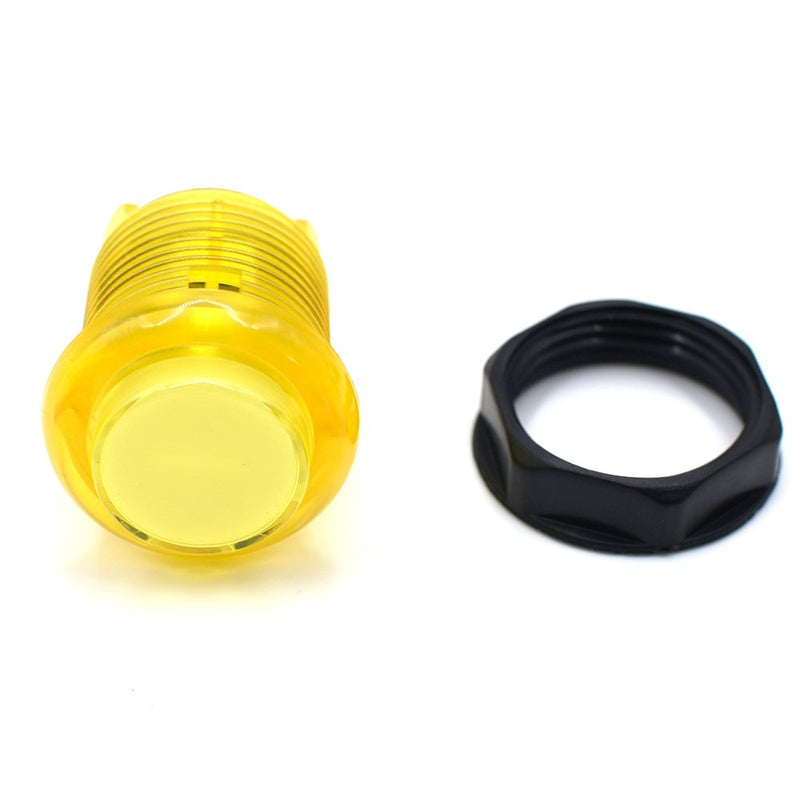Odseven Arcade Button with LED - 30mm Translucent Yellow Wholesale