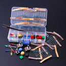 Odseven Electronics Component Pack with Resistors, LEDs, Switch and Potentiometer