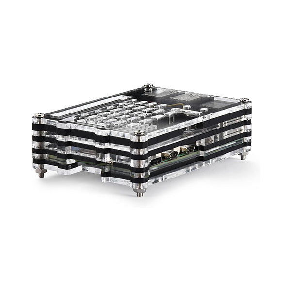 Acrylic Case for Raspberry Pi 5 Clear