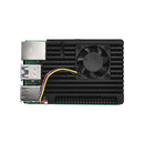 Metal Case with 4 Pin PWM Cooling Fan for Pi 5