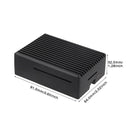 Heavy-Duty Aluminum Passive Cooling Case for Raspberry Pi 5