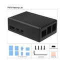 Heavy-Duty Aluminum Passive Cooling Case for Raspberry Pi 5