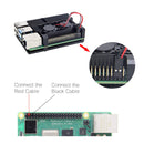 Raspberry Pi 4 Armor Case with Dual Fan Cooling Case for Raspberry Pi 4 Model B