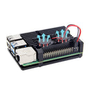 Raspberry Pi 4 Armor Case with Dual Fan Cooling Case for Raspberry Pi 4 Model B